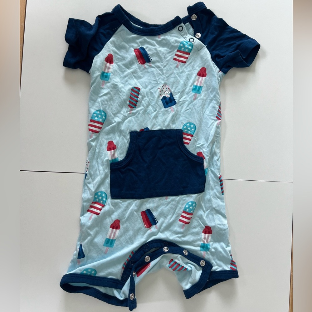 Kyte Baby Popsicle Shortall 2T